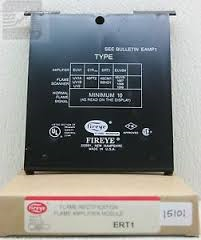 FIREYE ERT1 Flame rectification Amplifier use with 45cm or 69nd. | Midwest Supply Us