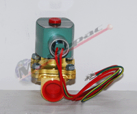 ASCO CONTROLS 8210G095 120/60 110/50 Vac 3/4" NPT. 2 Way N.C. General Purpose Brass Solenoid Valve For Air & Water Min. Pressure Is 0 PSI 150 PSI Max 180F 20250 | Midwest Supply Us