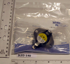 WHITE-RODGERS 3L03-140 Snap Disc Limit Control 3/4" SPDT Flanged Airstream Mount Open On Rise 140F Cut Out 20F Differential. Therm-O-Disc Style 60T13 Type 611015 | Midwest Supply Us