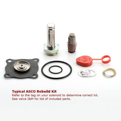 ASCO CONTROLS 302432 Rebuild Kit 8215 Dc | Midwest Supply Us