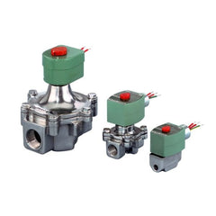 ASCO CONTROLS 8215B080CSA 120/60 110/50 Vac 2" NPT. N.C. 2 Way Gas Solenoid Blocking Valve 3251000 BTU 25 PSI Max 00589 Replaces 8215G80 & 8215G080 821580 8215080 | Midwest Supply Us