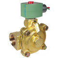ASCO CONTROLS 8220G407 120/60 110/50 Vac 3/4" NPT. 2 Way N.C. Brass Solenoid Valve For Hot Water 150 PSI Steam 50 PSI Min Pressure 5 PSI Cv=8.8 21923 Replaces 8220G005 | Midwest Supply Us