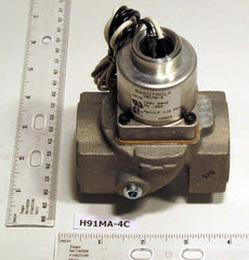 BASO GAS PRODUCTS H91MA-4C 120v 1" X 1" Automatic Gas Valve ; 505;000 Btu; Replaces 11001539 H91ma-2 | Midwest Supply Us