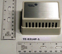 JOHNSON TE-6314P-1 Temp Sensor; 1000 Ohm; Nickel; For Wall Mtg. | Midwest Supply Us