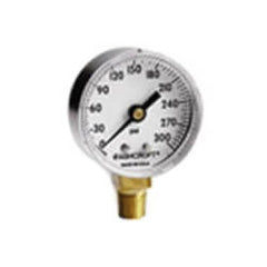 Ashcroft 251490A02L-0/15WC 2.5" 1/4"NPT LOWER -15IW | Midwest Supply Us