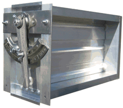 EWC Controls 12X12 ND-HD 12X12 ND-HD HAND DAMPER | Midwest Supply Us
