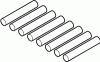 AT-104 | DIAL STOP PINS - 100 PACK | Schneider Electric (Barber Colman)