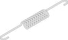N800-2268 | 10#FEEDBACK SPRING,2474 20-070 Pack of 5 | Schneider Electric (Barber Colman)
