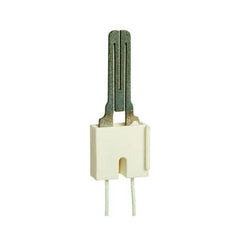 Resideo Q4100C9040 HOT SURFACE IGNITER. LEADWIRE 5.25". TEMP 200C. ELECTRICAL CONNECTION: RECEPTICAL WITH .093 IN MALE PINS. CERAMIC INSULATOR: STANDARD WITH RIGHT RIB OFFSET FROM EDGE. | Midwest Supply Us