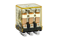 IDEC Relays RH3B-ULAC240V 240v 3PDT Blade Relay w/Indica | Midwest Supply Us