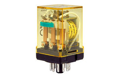 IDEC Relays RR3PA-ULAC24V 24VAC 3PDT 10A Plug-In Relay | Midwest Supply Us