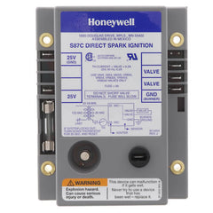 Resideo S87C1030 DIRECT SPARK TIGNITION MODULE. 21 SEC. LOCKOUT. TWO ROD FLAME SENSE. FOR USE WITH HONEYWELL VALVES ONLY. | Midwest Supply Us