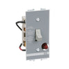 2510FO1P | Fractional Horsepower Manual Starter, 16A, Open, 1-Pole, Toggle Operated, Red Indicator, 277VAC | Schneider Electric (Square D)