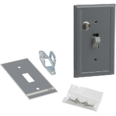 Square D 2510KF1 Single Unit Manual Switch, 30A, Flush Mount, 2-Pole, Toggle Operated, No Indicator, 600VAC | Midwest Supply Us