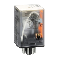 Schneider Electric (Square D) 8501KPR12V14 8501K General Purpose Plug-in Relay, 8 pin plug-in, 2 Poles, DPDT, 24V AC | Midwest Supply Us