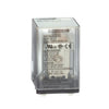 8501KUR12V20 | General Purpose Plug-In Relay Blade, DPDT, 120V AC, 10A at 250V AC, Clear Cover | Schneider Electric (Square D)