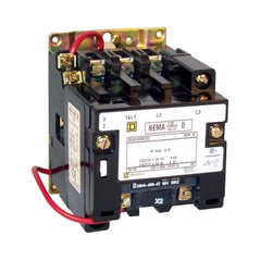 Schneider Electric (Square D) 8502SBO2V08 Non-Reversing Contactor, Size 0, 3-Pole, Open Style | Midwest Supply Us
