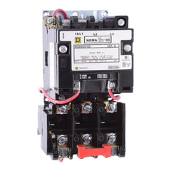 Schneider Electric (Square D) 8536SCO3V08 Type S Full Voltage Starter, Size 1, Open, 208V 60Hz, 27A, 3-Poles, Non-Reversing | Midwest Supply Us