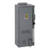 8538SBA23V02S | NEMA Combination Starter, Type S, 30A fusible disconnect, Size 0, 18A, 5 HP at 600 VAC polyphase, 120 VAC coil, NEMA 12 | Schneider Electric (Square D)