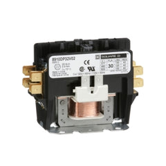 Schneider Electric (Square D) 8910DP32V02 Definite Purpose Contactor Type DP, 30A, 2-Poles, 110 VAC 50HZ, 120 VAC 60Hz | Midwest Supply Us