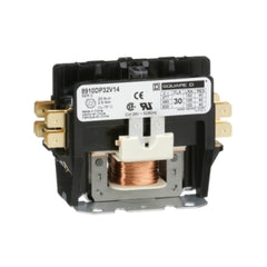 Schneider Electric (Square D) 8910DP32V14 Definite Purpose Contactor Type DP, 30A, 2-Poles, 24 VAC 50/60Hz | Midwest Supply Us