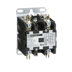 Schneider Electric (Square D) 8910DPA32V02 Definite Purpose Contactor Type DPA, 30A, 2-Poles, 110 VAC 50HZ, 120 VAC 60Hz | Midwest Supply Us