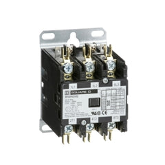 Schneider Electric (Square D) 8910DPA33V02 Definite Purpose Contactor Type DPA, 30A, 3-Poles, 110 VAC 50HZ, 120 VAC 60Hz | Midwest Supply Us