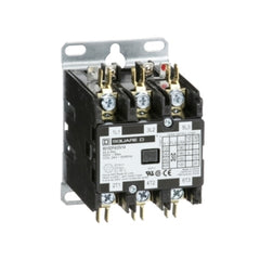 Schneider Electric (Square D) 8910DPA33V14 Definite Purpose Contactor Type DPA, 30A, 3-Poles, 24 VAC 50/60Hz | Midwest Supply Us