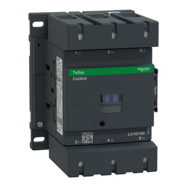 Schneider Electric (Square D) LC1D150U7 TeSys D Contactor, 3-Poles (3 NO), 150A, 240V AC Coil, Non-Reversing  | Midwest Supply Us
