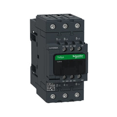 Schneider Electric (Square D) LC1D50AM7 TeSys D Contactor, 3-Poles (3 NO), 50A/80A, 220V AC Coil, Non-Reversing | Midwest Supply Us
