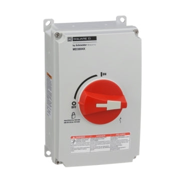 Square D MD3604X Switch Motor Disconnect 60A 3P NEMA 4X | Midwest Supply Us