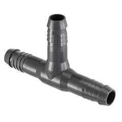 Spears 1401-003 3/8 PVC INSERT SPIRAL BARB TEE | Midwest Supply Us