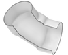 280-100702 | 6 PVC 60 ELBOW SOCKET LOW HEAD PIP | (PG:300) Spears