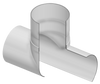 280-101954 | 18X18 PVC STUB SADDLE SOCKET LOW HEAD PIP | (PG:300) Spears