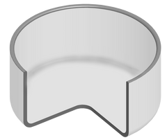 Spears 280-107540 6 PVC CAP PIP SOCKET LOW HEAD PIP | Midwest Supply Us