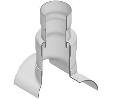 Spears 2888-795080 18X15X8 PVC VENT BASE LOW HEAD PIP | Midwest Supply Us