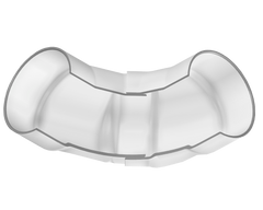 Spears 3306-080P 8 PVC 90 ELBOW SOCKET 125PIP | Midwest Supply Us