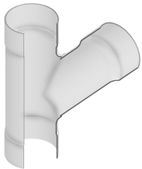 Spears 2975-080 8 PVC WYE SOCKET 80PIP N.P.R. | Midwest Supply Us