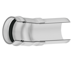 Spears 300-100186 6 PVC 11-1/4 ELBOW GASKETXSPIGOT 100PIP | Midwest Supply Us