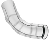 300-100879 | 8 PVC 90 ELBOW GASKETXSPIGOT 100PIP | (PG:320) Spears