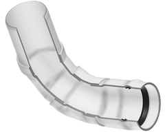 Spears 290-100879 8 PVC 90 ELBOW GASKETXSPIGOT 80PIP | Midwest Supply Us