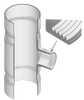 3302-661P | 12X2 PVC REDUCING TEE SOCXFPT 125PIP | (PG:330) Spears