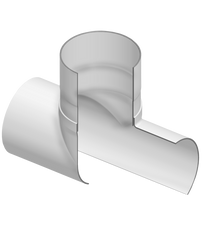 Spears 330-101907 10X6 PVC STUB SADDLE SOCKET CL125 | Midwest Supply Us