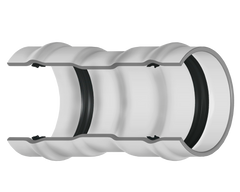 Spears 290-100091 8 PVC COUPLING GASKET 80PIP | Midwest Supply Us