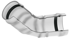 Spears 320-100683 12 PVC 45 ELBOW GASKET CL100 | Midwest Supply Us