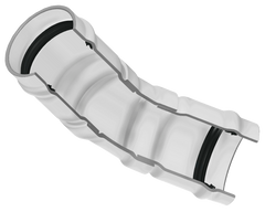 Spears 290-100575 18 PVC 30 ELBOW GASKET 80PIP | Midwest Supply Us