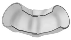 Spears 3909-160 16 PVC 90 STREET ELBOW SPIGOTXSOC SCH80 | Midwest Supply Us