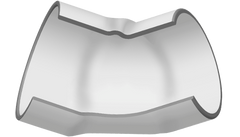 Spears 3927-040 4 PVC 45 STREET ELBOW SPIGOTXSOC SCH80 | Midwest Supply Us