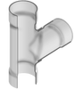 3975-580 | 8X3 PVC REDUCING WYE SOCKET SCH80 N.P.R. | (PG:400) Spears