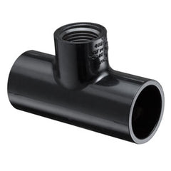 Spears 402-101B 3/4X1/2 PVC REDUCING TEE SOCXFPT SCH40 BLACK | Midwest Supply Us